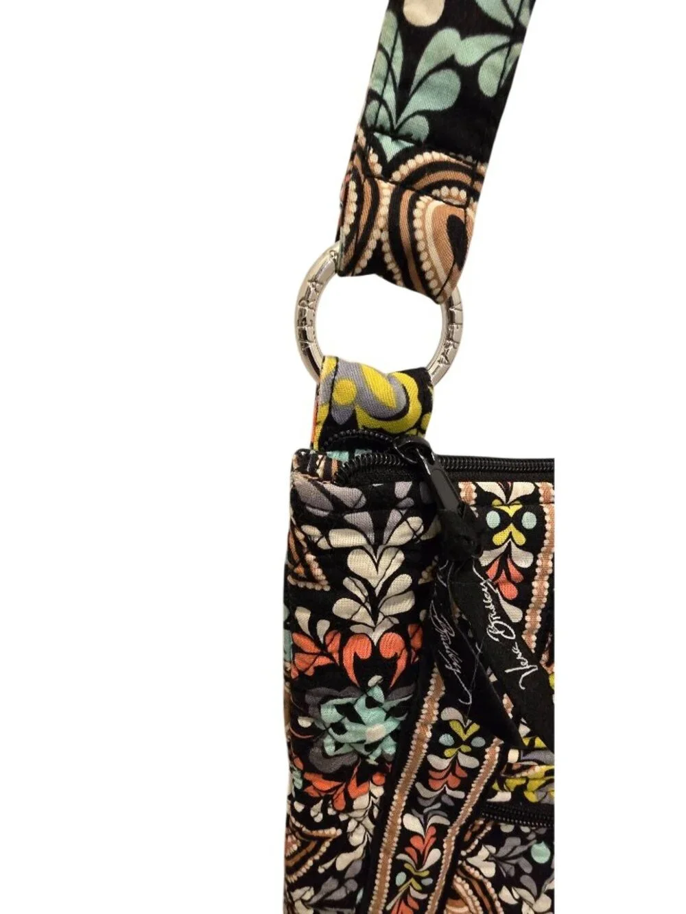 Vera Bradley SIERRA Floral Quilted Crossbody Bag Adjustable Strap - Picture 6 of 15